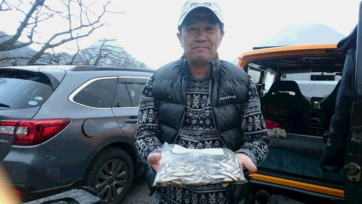 １１月２４日ワカサギ釣果1