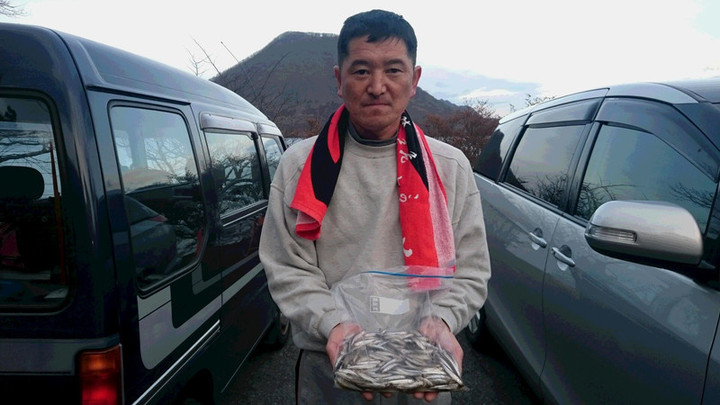 １１月２６日ワカサギ釣果