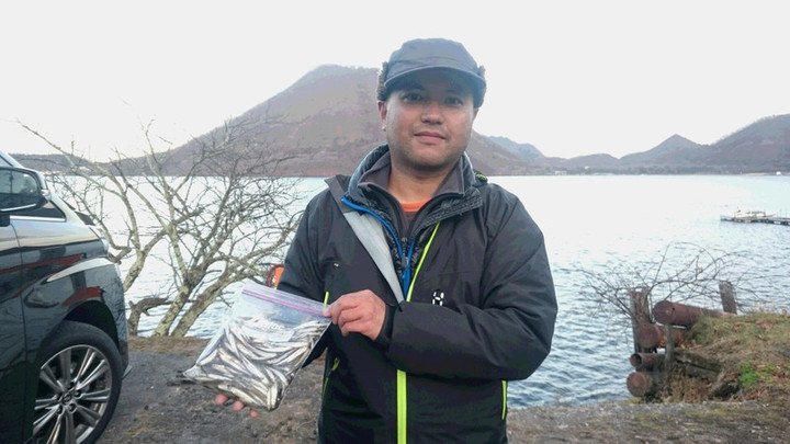 １１月２９日ワカサギ釣果1