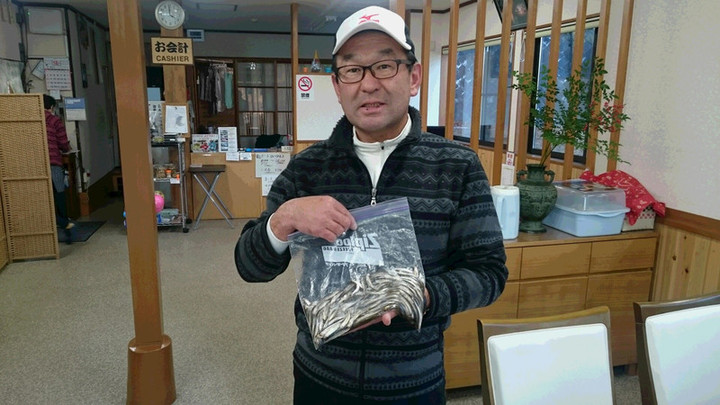 １２月３日ワカサギ釣果4