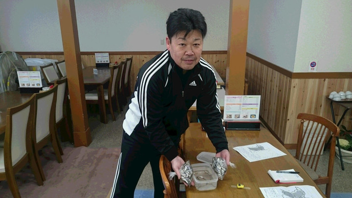 ２月１日ワカサギ釣果