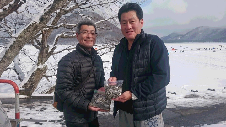 ２月２日ワカサギ釣果