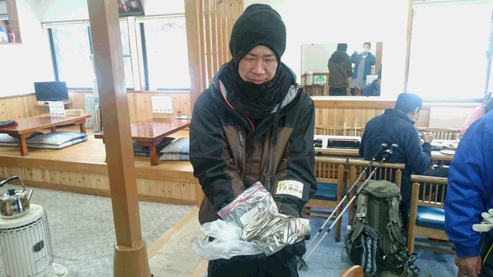 ２月３日ワカサギ釣果