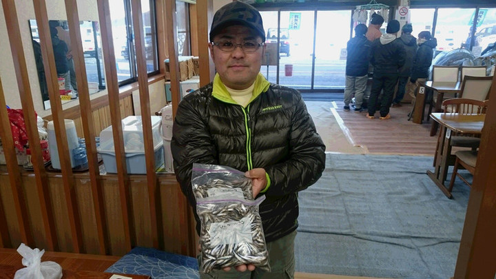 ２月４日ワカサギ釣果