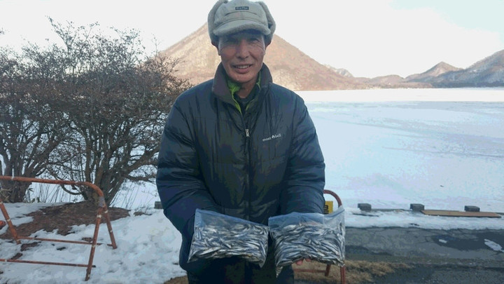 ２月４日ワカサギ釣果