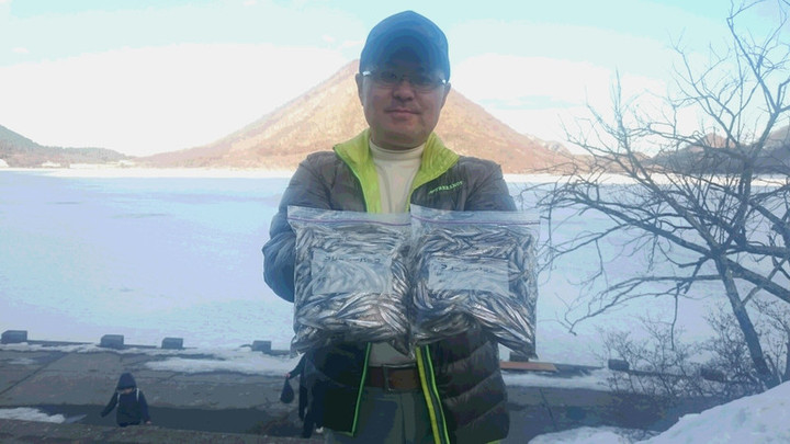 ２月１１日ワカサギ釣果