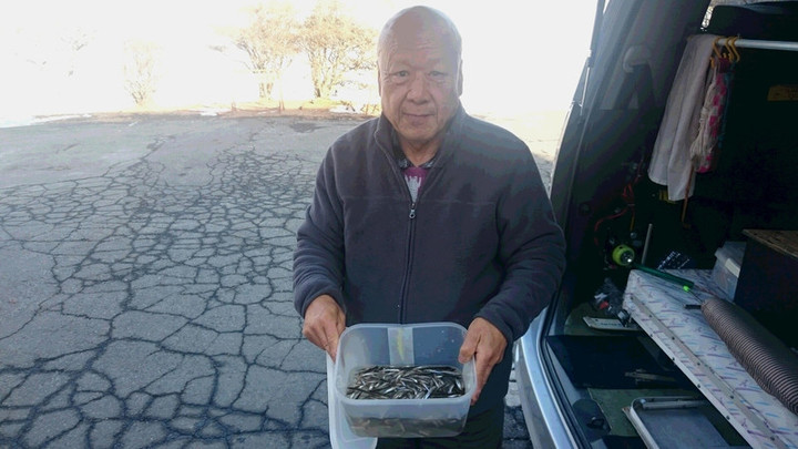 ２月１５日ワカサギ釣果