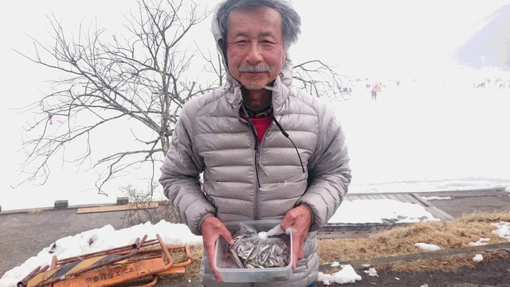 ２月１７日ワカサギ釣果