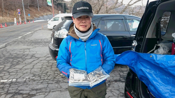 ２月１７日ワカサギ釣果