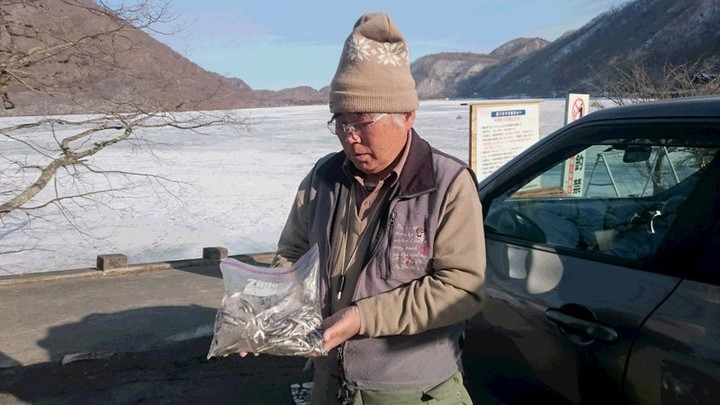 ２月１９日ワカサギ釣果