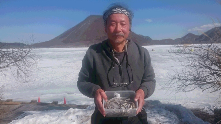 ２月２０日ワカサギ釣果