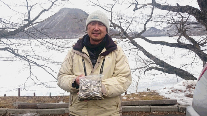 ２月２１日ワカサギ釣果