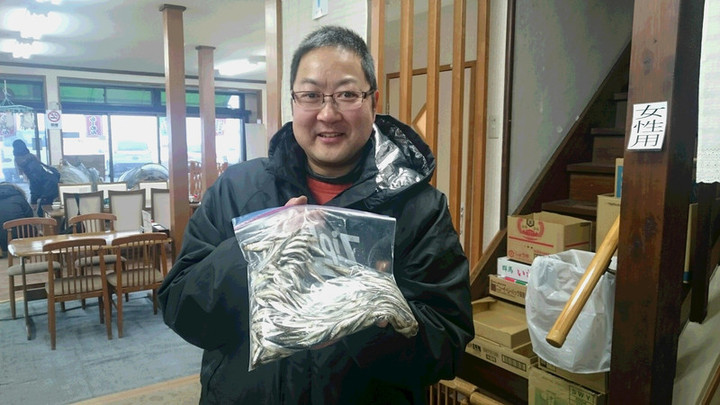 ２月２２日ワカサギ釣果