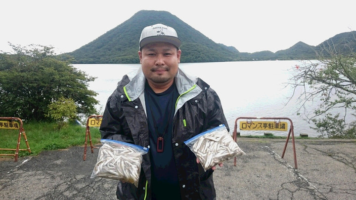 9月1日ワカサギ釣果1