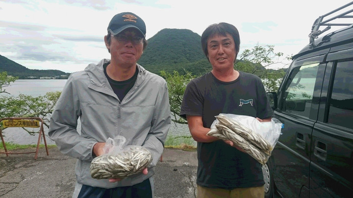 9月1日ワカサギ釣果2