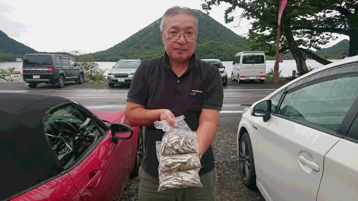 9月2日ワカサギ釣果1