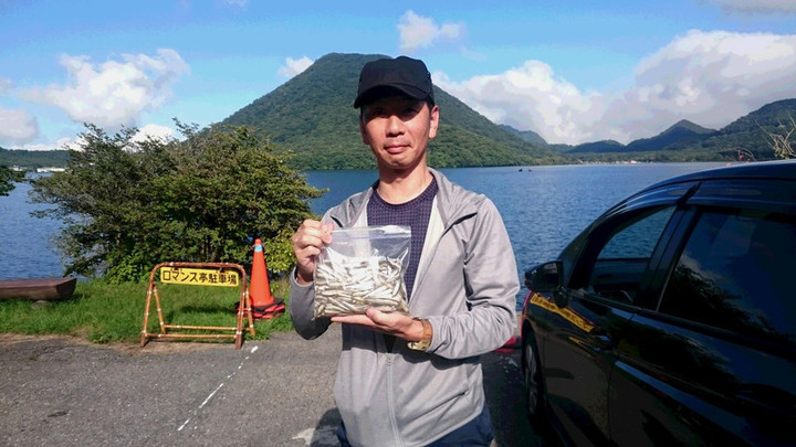 9月3日ワカサギ釣果1