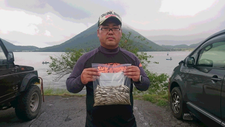 9月9日ワカサギ釣果1