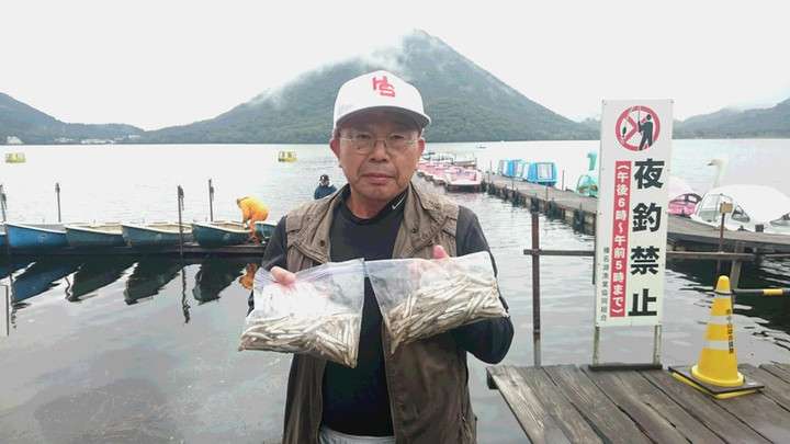 9月15日ワカサギ釣果2