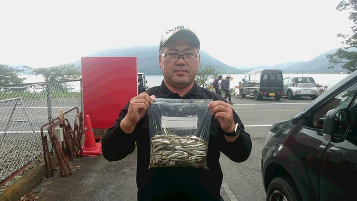 9月16日ワカサギ釣果1