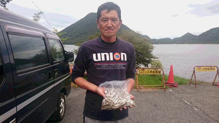 9月17日ワカサギ釣果2