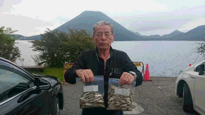 9月24日ワカサギ釣果2