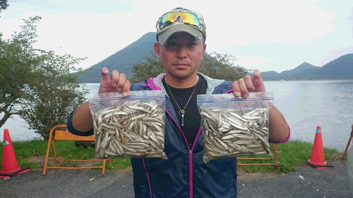 10月3日ワカサギ釣果3