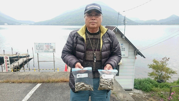 10月4日ワカサギ釣果3