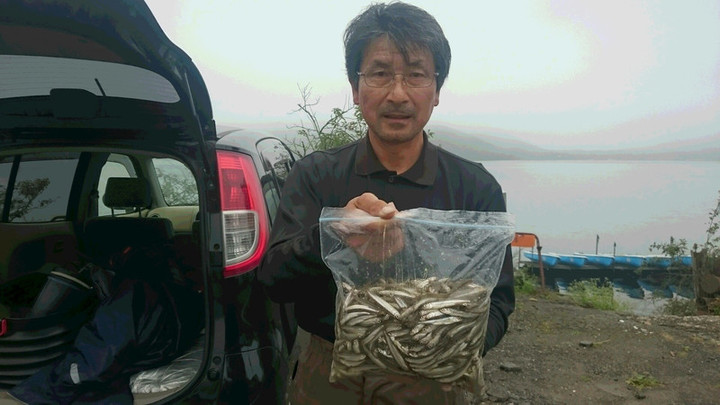 10月5日ワカサギ釣果2