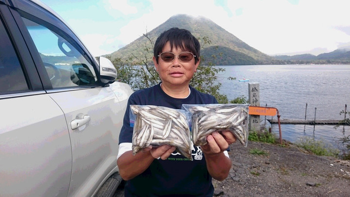 10月6日ワカサギ釣果1