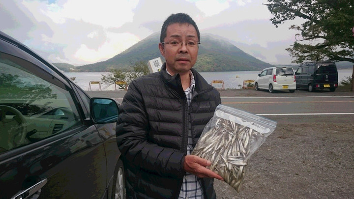 10月6日ワカサギ釣果3