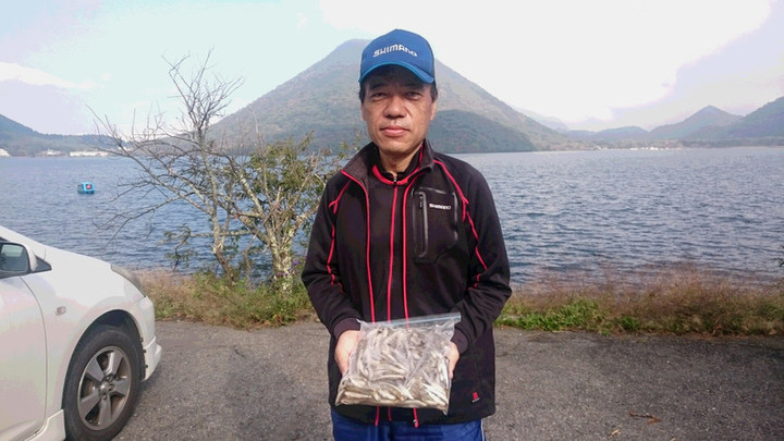 10月9日ワカサギ釣果1