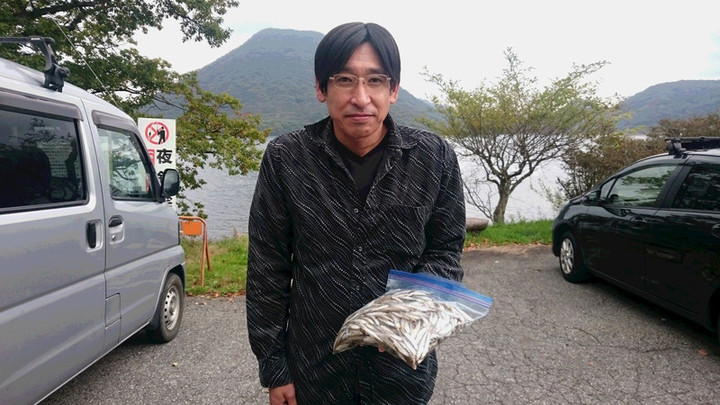 10月13日ワカサギ釣果1