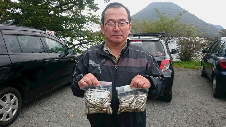 10月13日ワカサギ釣果2