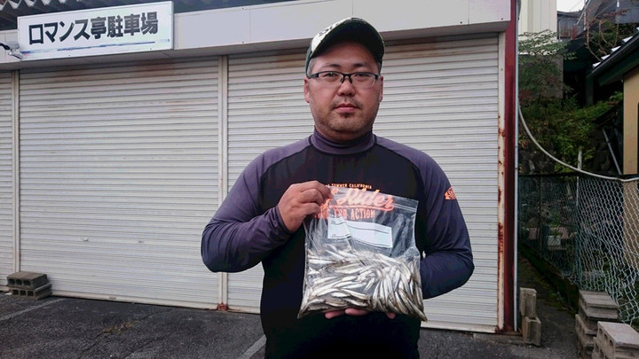 10月14日ワカサギ釣果1