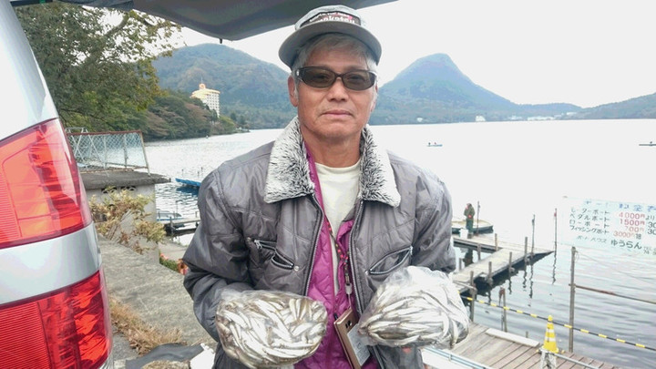 10月16日ワカサギ釣果