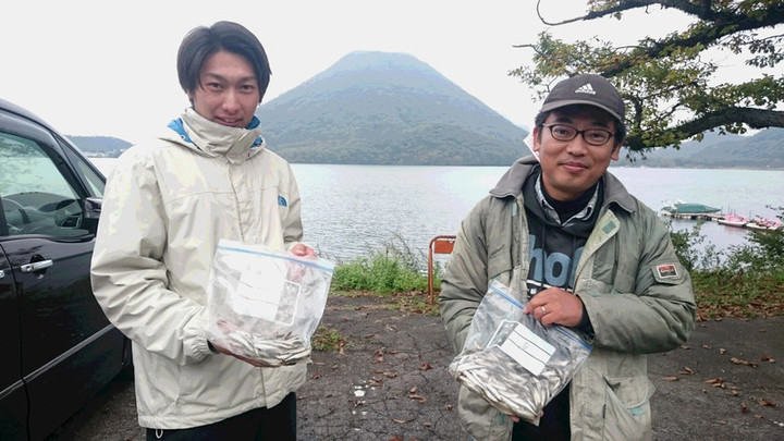 10月16日ワカサギ釣果2