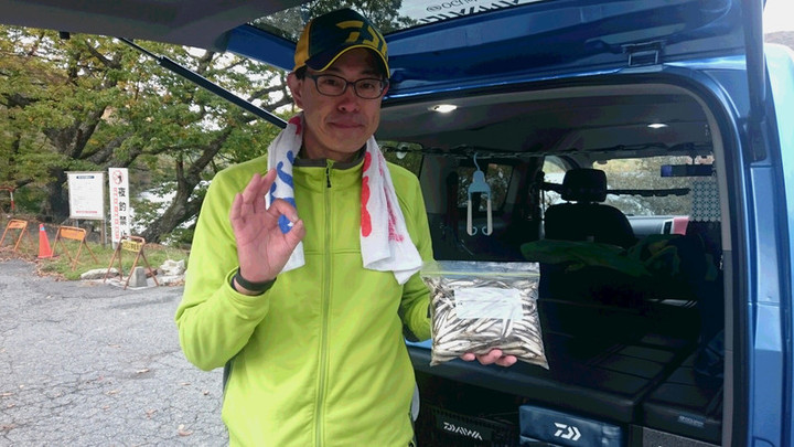 10月20日ワカサギ釣果2