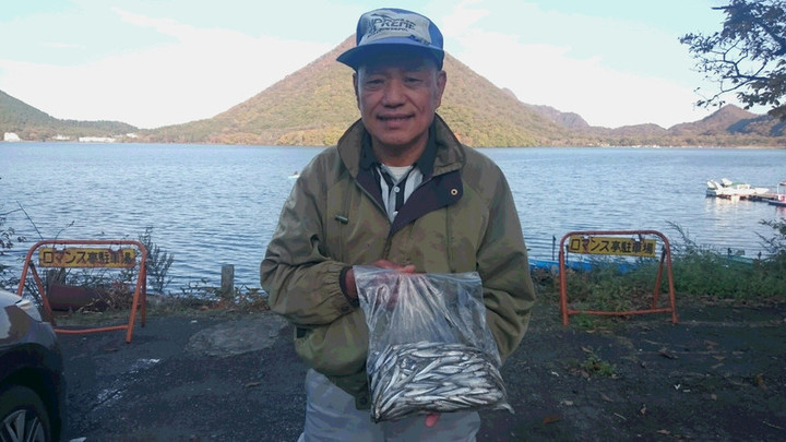 10月22日ワカサギ釣果