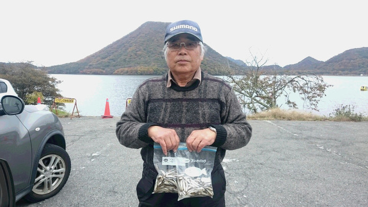 10月23日ワカサギ釣果1