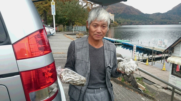 10月23日ワカサギ釣果2