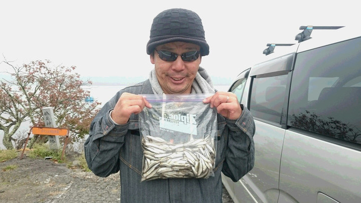 10月26日ワカサギ釣果2