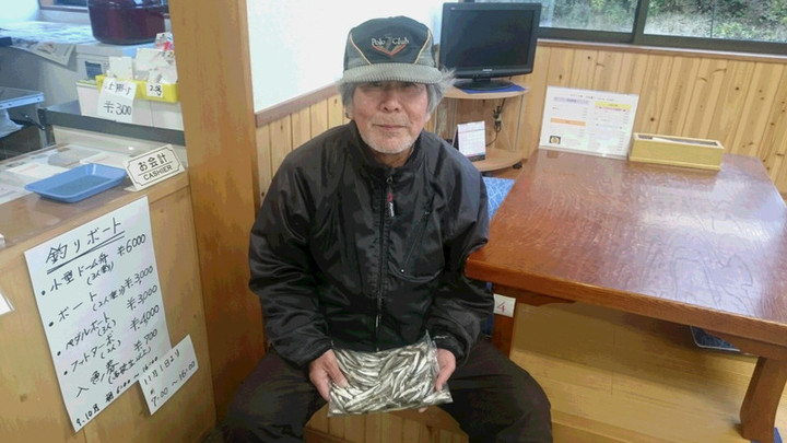 10月28日ワカサギ釣果4