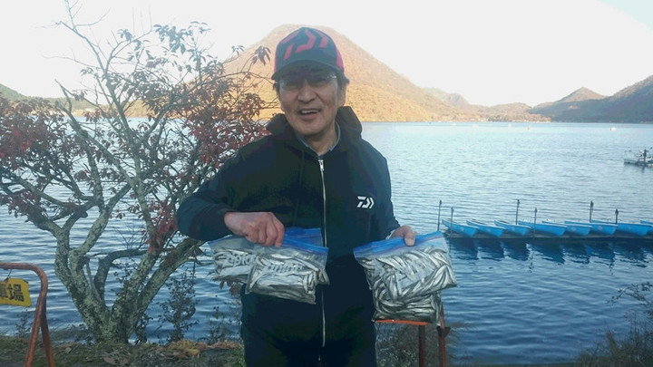 10月28日ワカサギ釣果2