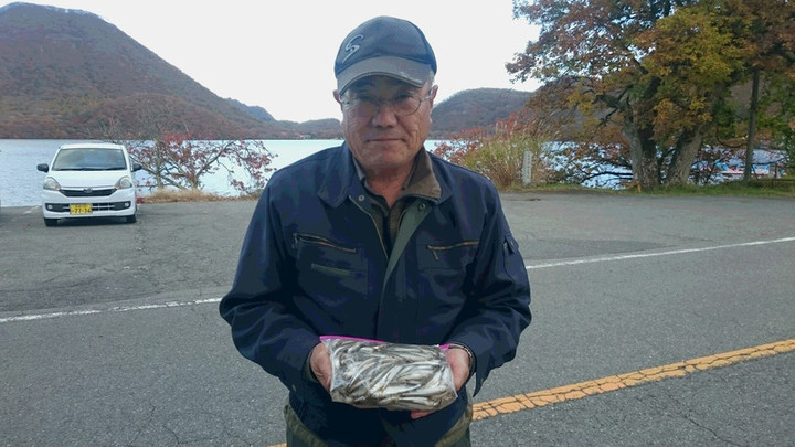 10月30日ワカサギ釣果