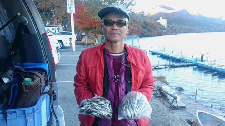 11月1日ワカサギ釣果2