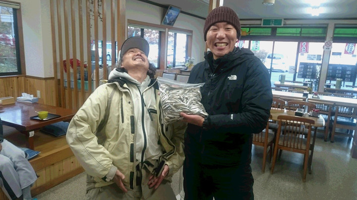 11月3日ワカサギ釣果1