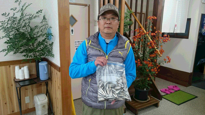 11月6日ワカサギ釣果