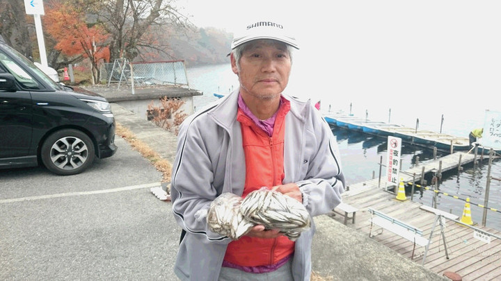 11月7日ワカサギ釣果