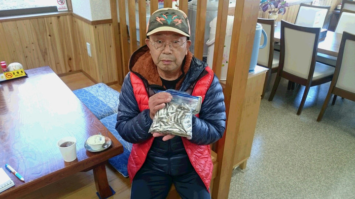 11月10日ワカサギ釣果2